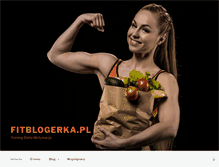 Tablet Screenshot of fitblogerka.pl